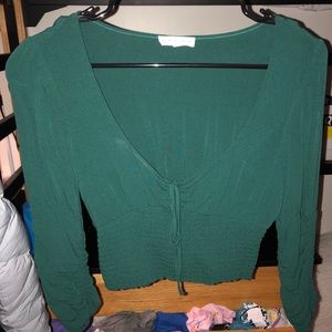 Green pacsun top